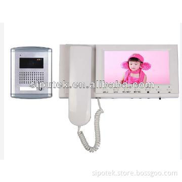 2013 Hot Selling video door phone wih SD card( compatible with COMMAX)